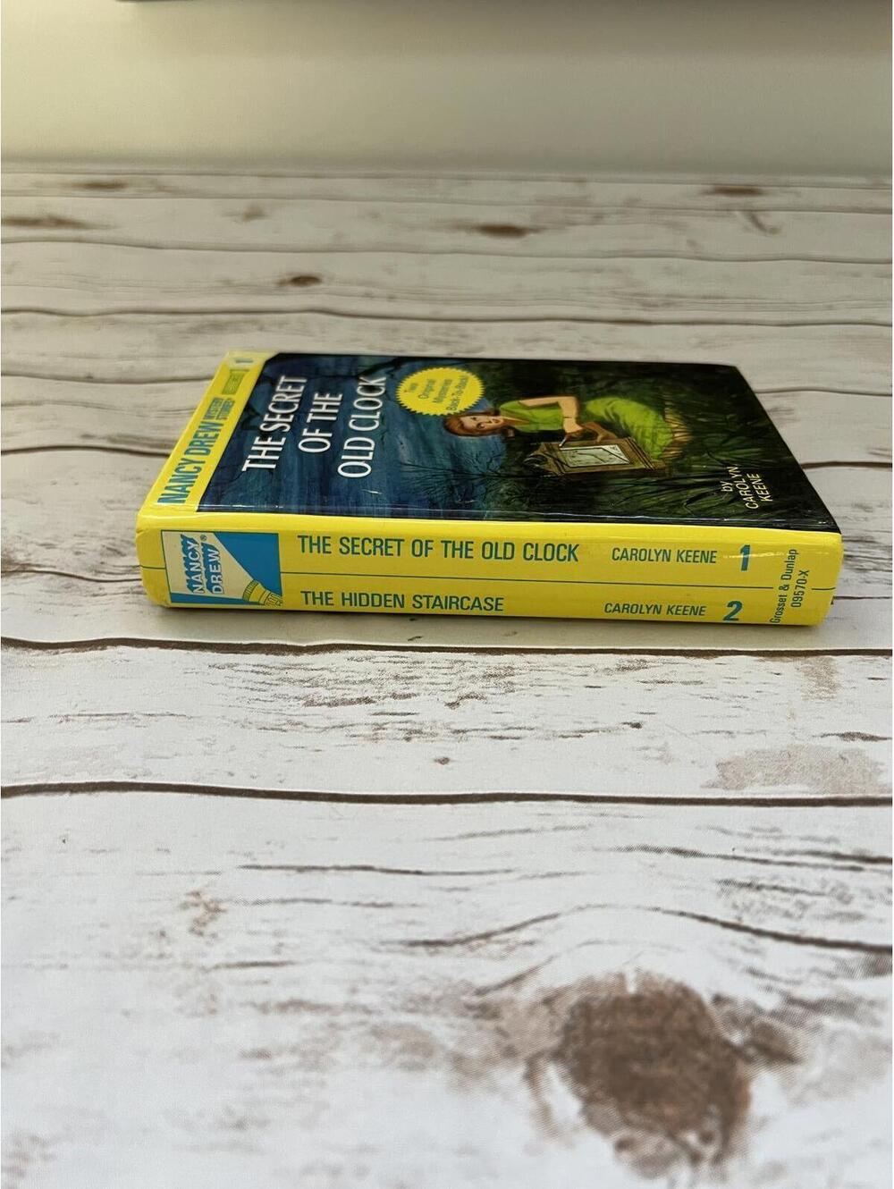 Nancy Drew Mystery Books 1 & 2 - Secret of the Old Clock and Hidden Staircase